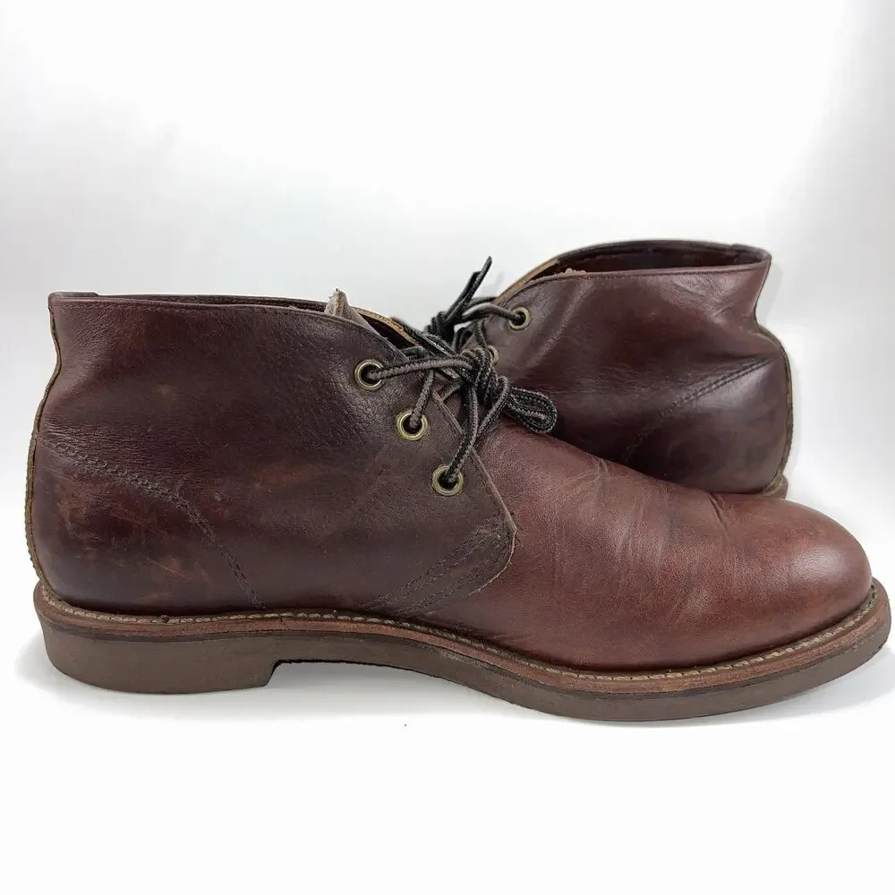 Red Wing 9215 Foreman Heritage Briar Oil Slick Chukka Work Boots Mens 10 D